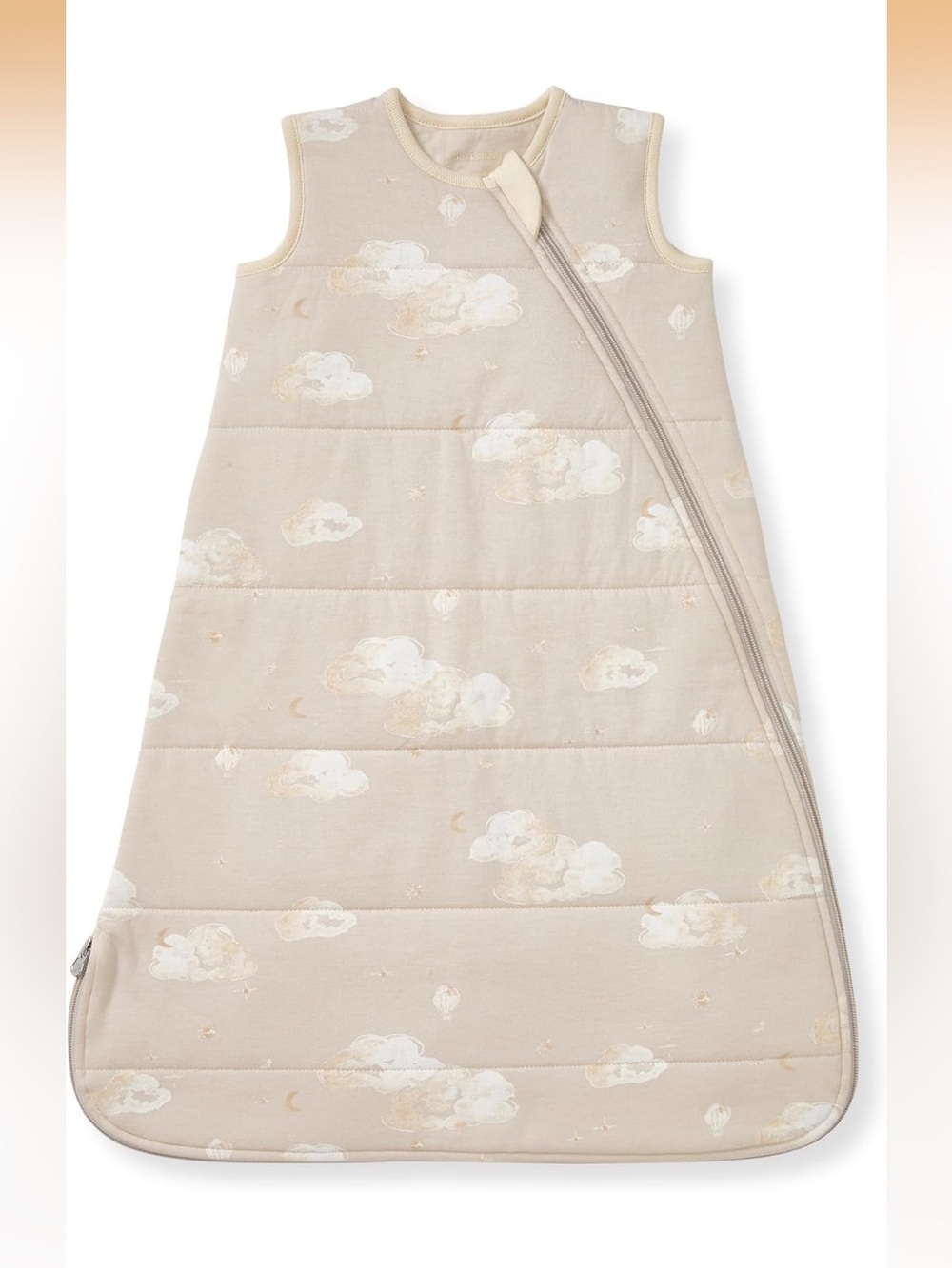 Burt's Bees Baby Cream Cloud Print Sleep Sack